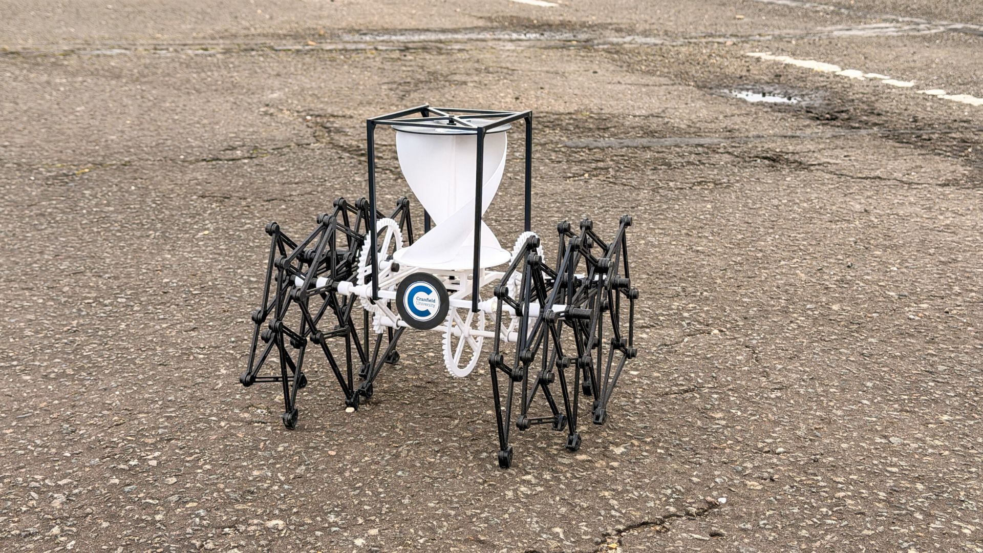 New 3D-printed robot uses wind instead of batteries to explore harsh terrains