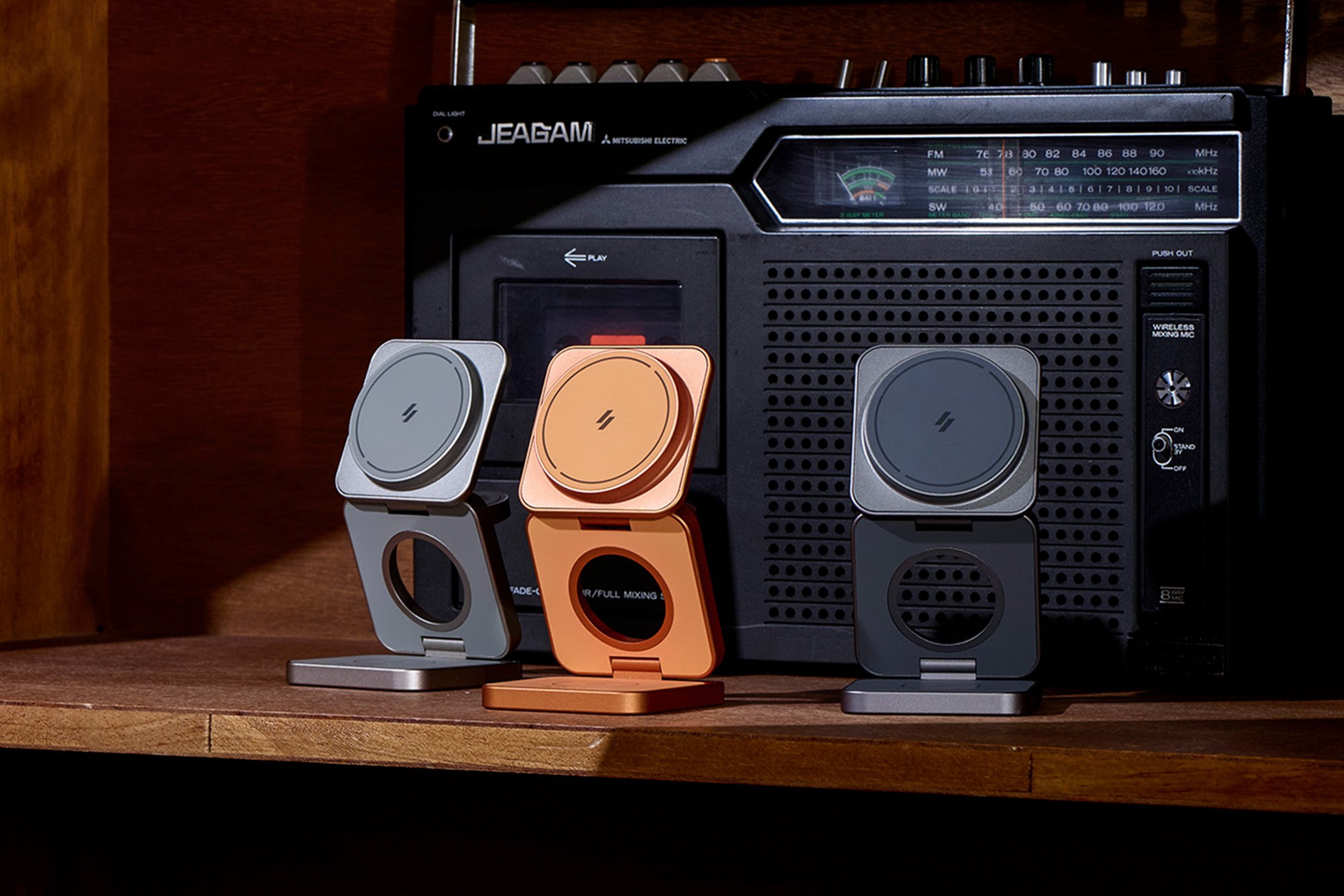 One charger. Three devices. Zero bedside clutter.