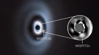 Planetenentstehung: Versteckter Protoplanet dank virtuellen Teleskops entdeckt