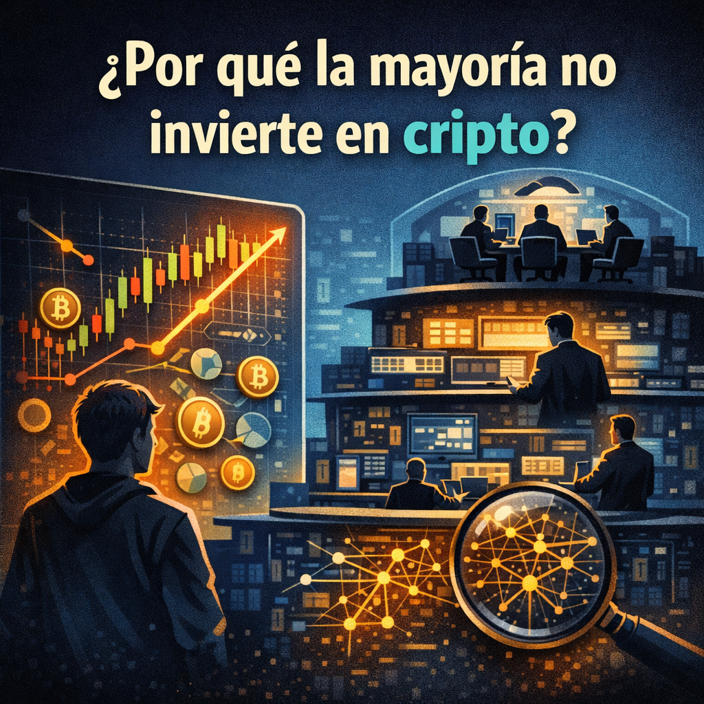 Por qué la mayoría no está invirtiendo en cripto