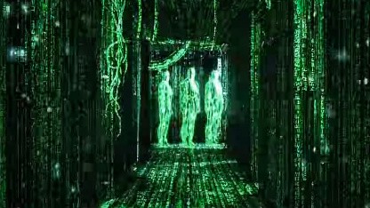 Programmierer: Agent Smith schreibt Code bei Google