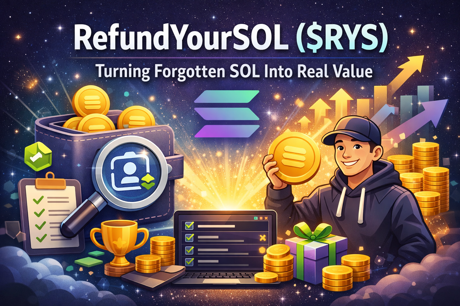 RefundYourSOL ($RYS): Turning Forgotten SOL Into Real Value