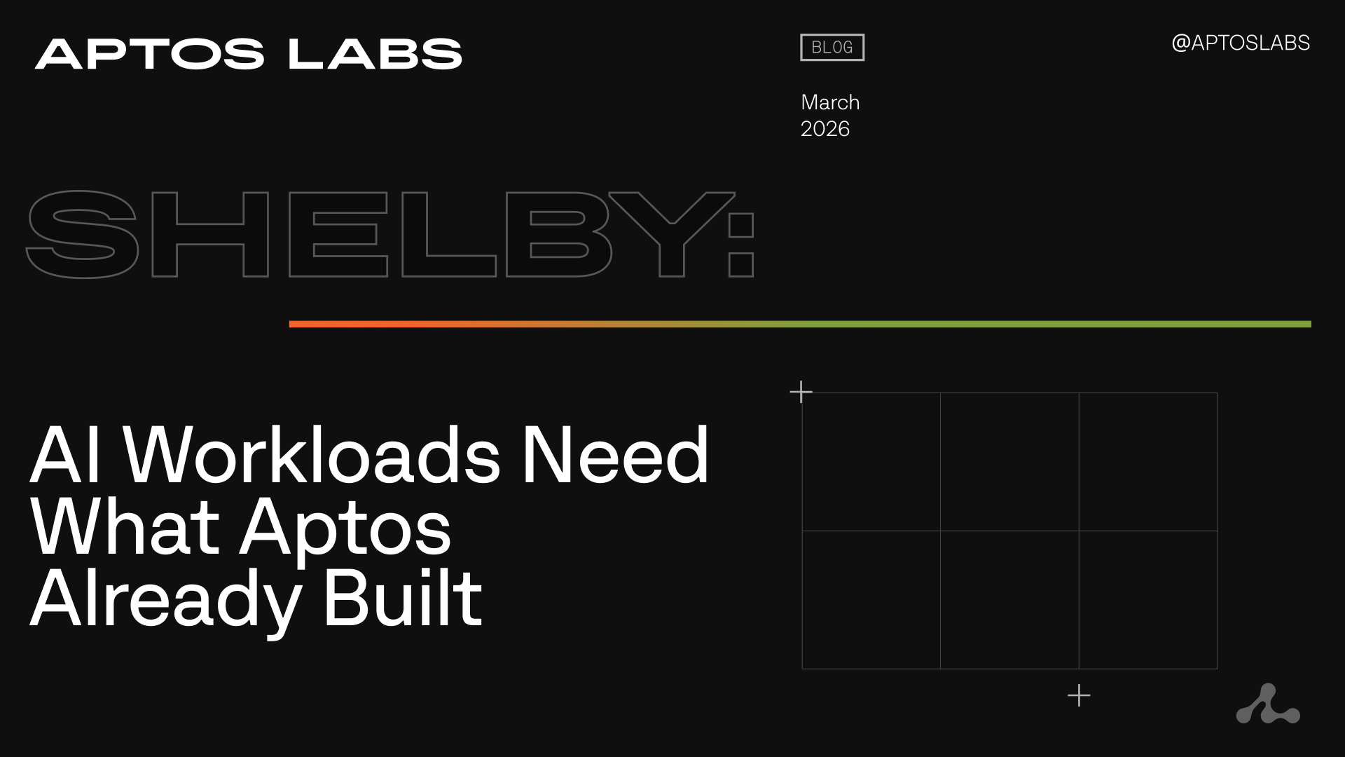 Shelby Early Access Is Open on Aptos Testnet