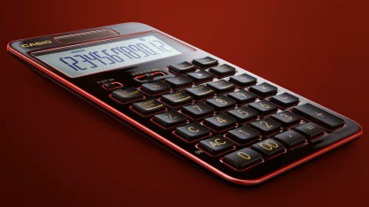 Spezielle Lackierung: Casio baut Luxus-Taschenrechner für 540 Euro