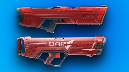 Spyra Four und Spyra Dash: Spyra bringt neue Wasserpistole mit Motor und Display