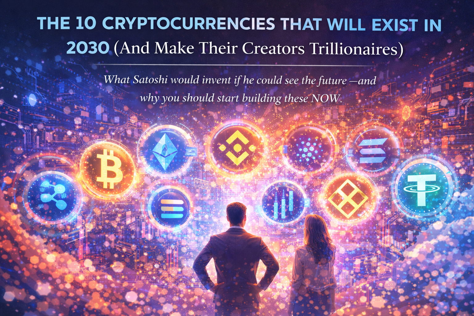 The 10 Cryptocurrencies That Will Exist in 2030 (And Make Their Creators Trillionaires)