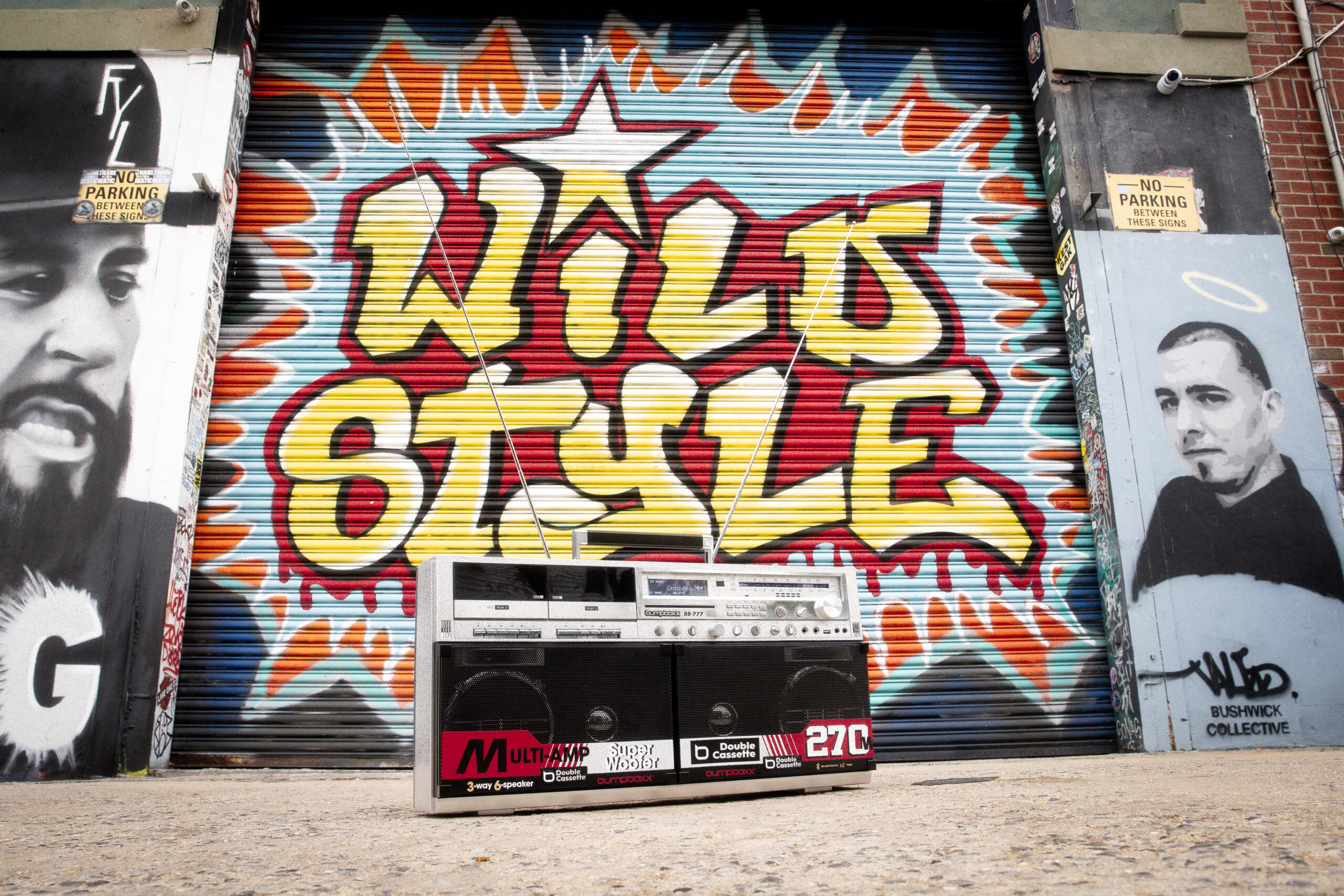 The BB-777 is the ultimate in boombox nostalgia