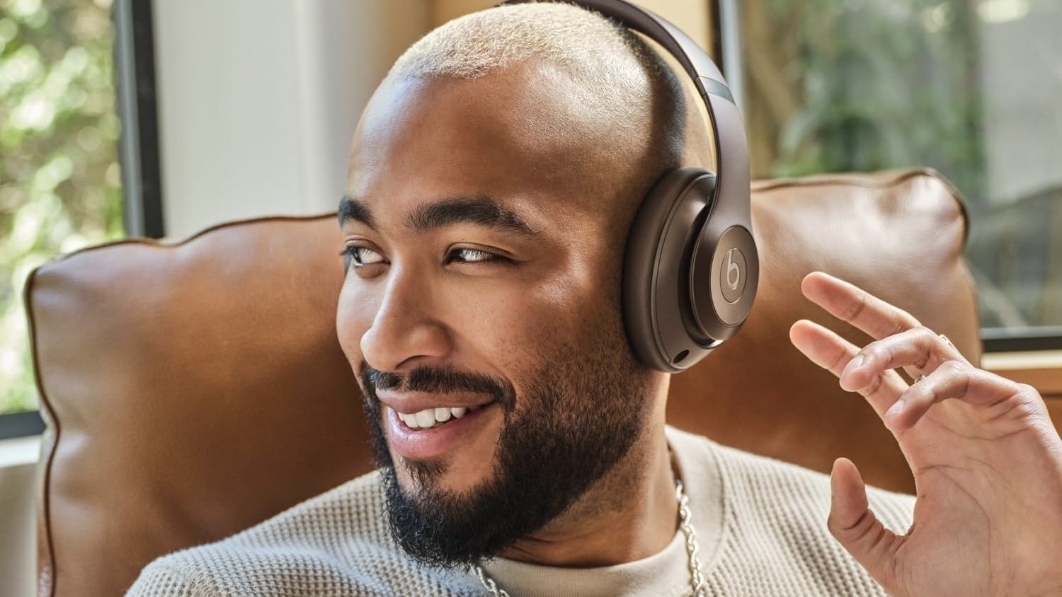 The Beats Studio Pro headphones are on sale for half off