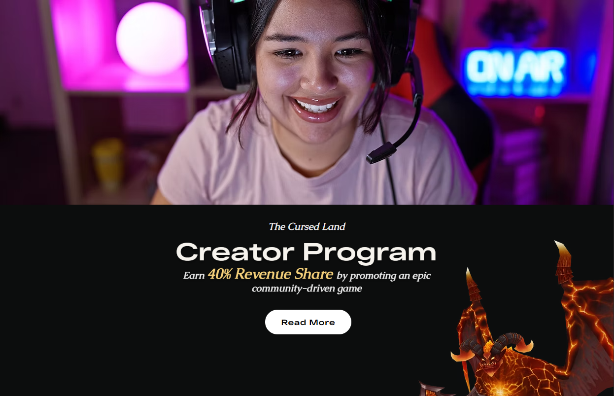 The Cursed Land Creator Program