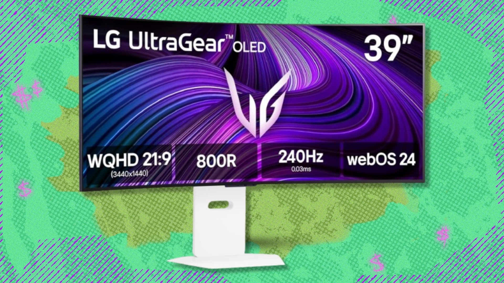 The curved OLED LG UltraGear gaming monitor is over $700 off at Amazon — almost half price now