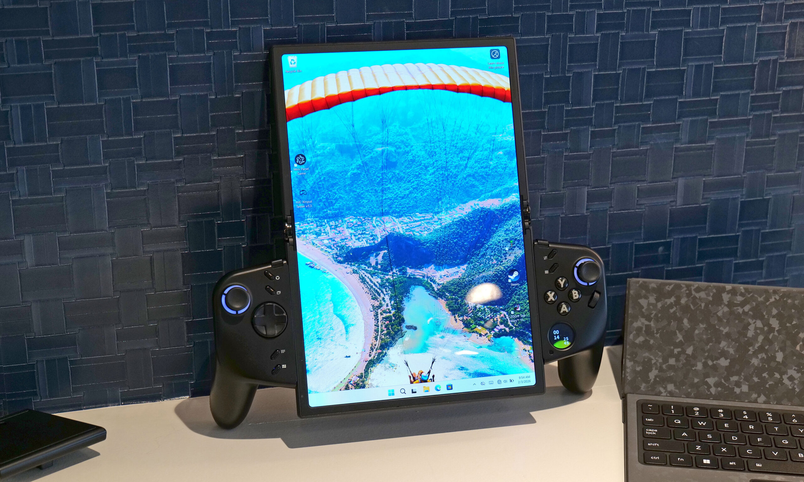 The Lenovo Legion Go Fold gaming handheld concept looks awkward but its versatility is endless