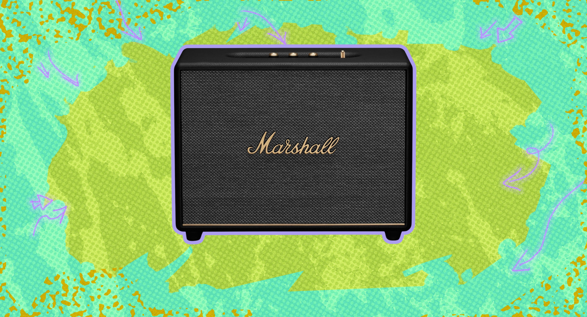 The Marshall Woburn III Bluetooth Home Speaker is down to its lowest price in 90 days