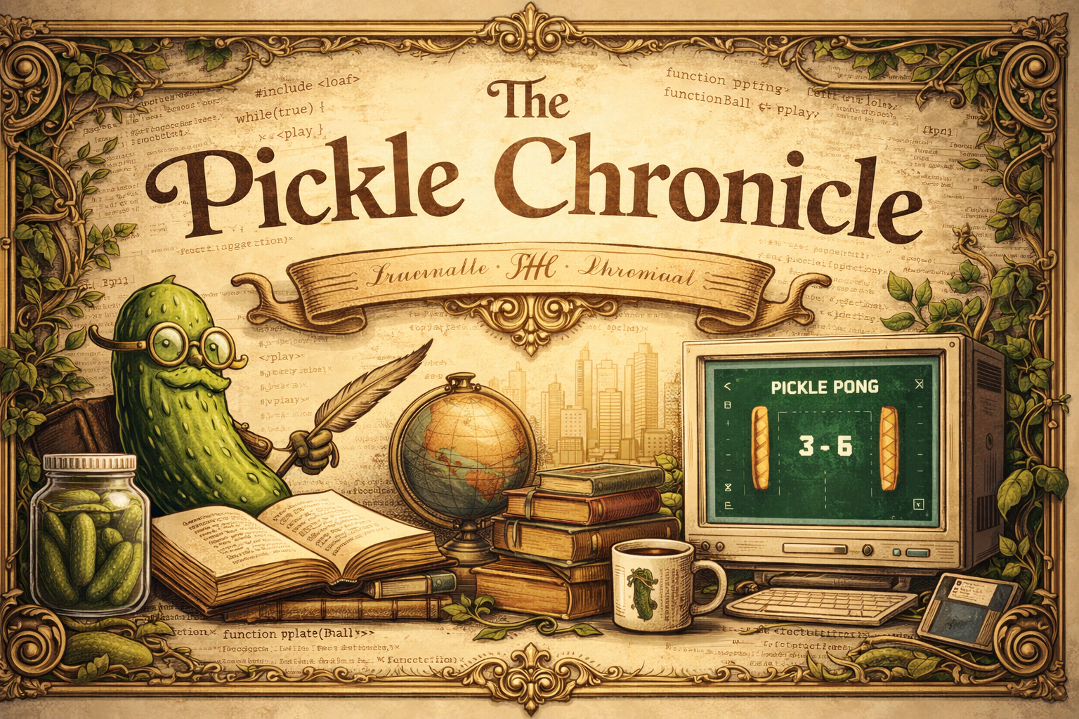 The Pickle Chronical: Part 4 — Much Ado About Pickles