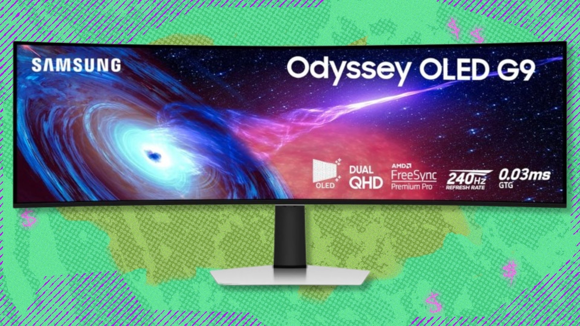 The Samsung QD-OLED Odyssey G9 gaming monitor is over $300 off at Amazon — save vs. Walmart