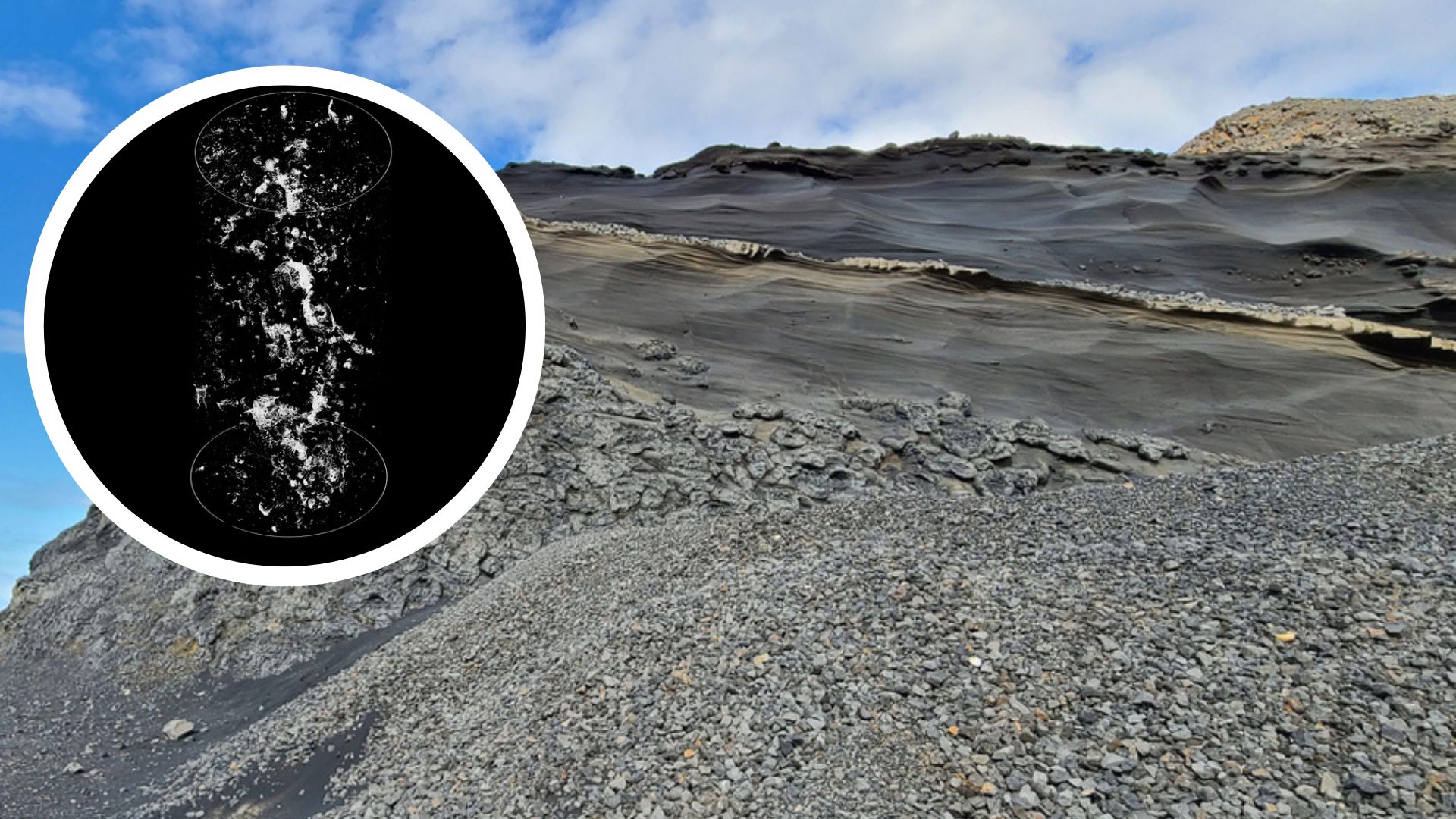 Underground CO2 storage: X-rays reveal carbon capture capacity of volcanic rocks