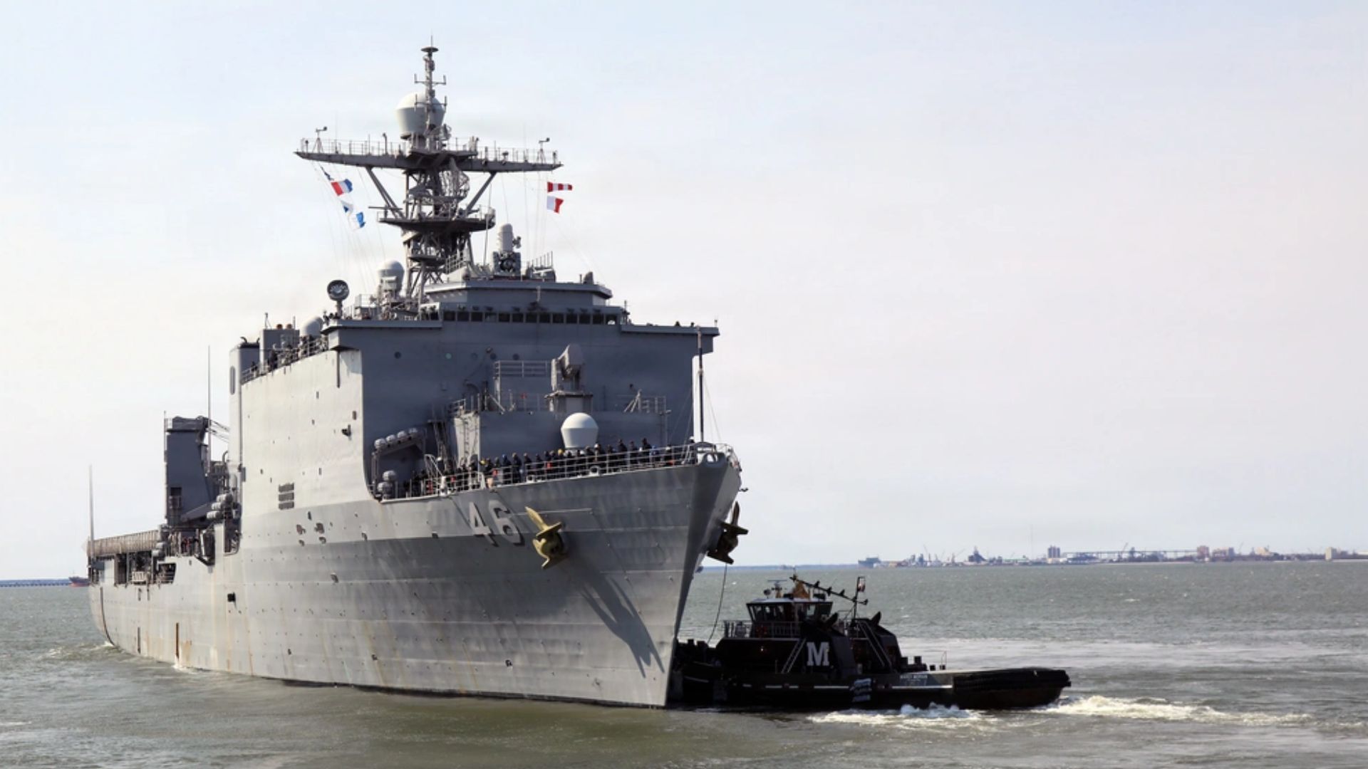US Navy’s USS Tortuga warship returns to sea after 10 years for major system tests