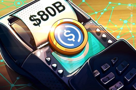 USDC market cap nears record $80B amid ‘capital flight’ in UAE: Analyst