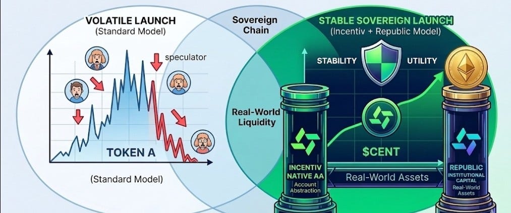 Why the Incentiv + Republic Partnership Makes $CENT More Stable Than Other Newly Launched Tokens: A…