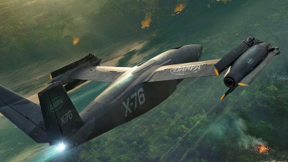 X-76: Darpa baut das schnellste Kipprotor-Flugzeug der Welt