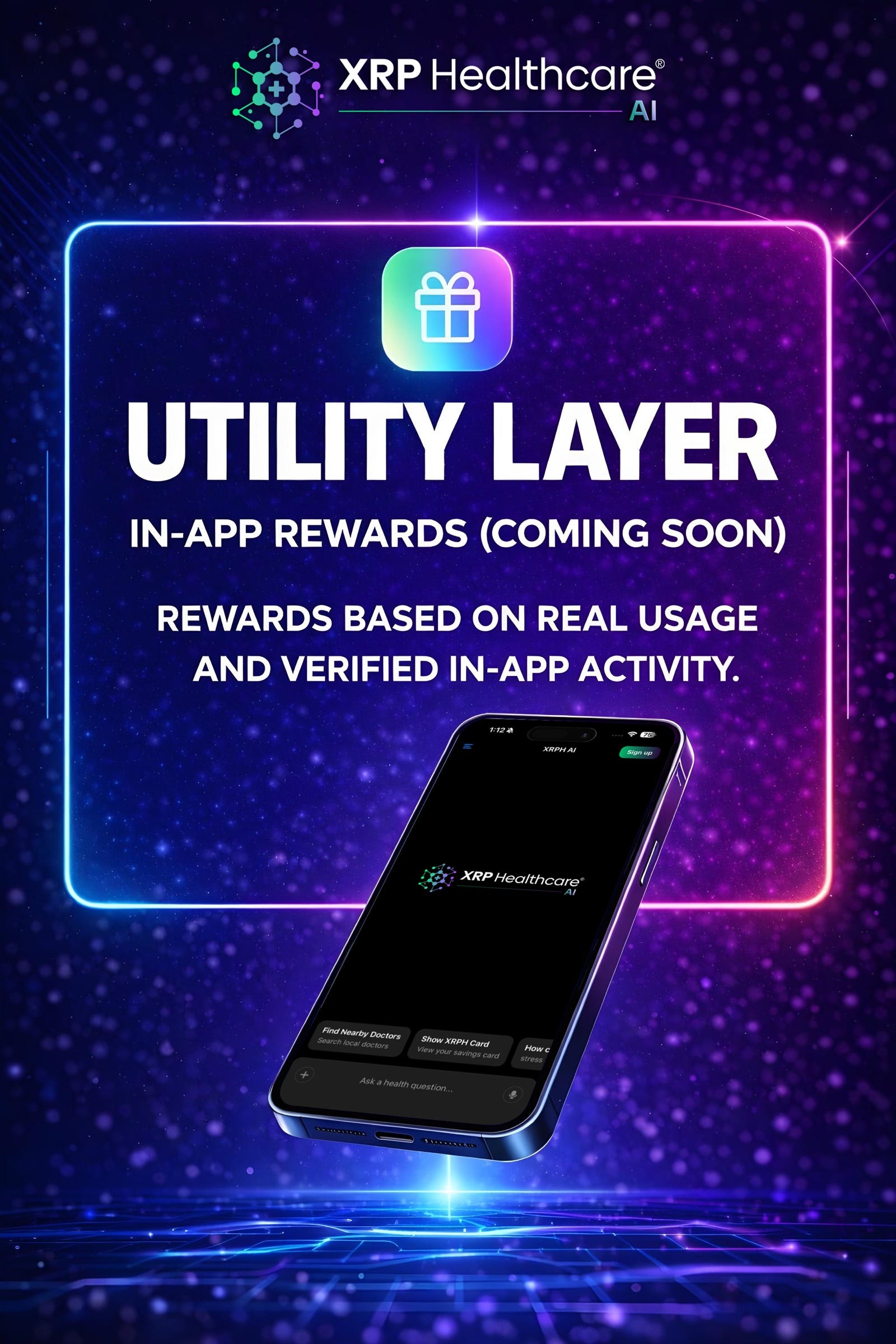 XRPH AI App: Real-World Healthcare Activity Today – Utility Layer Coming Soon