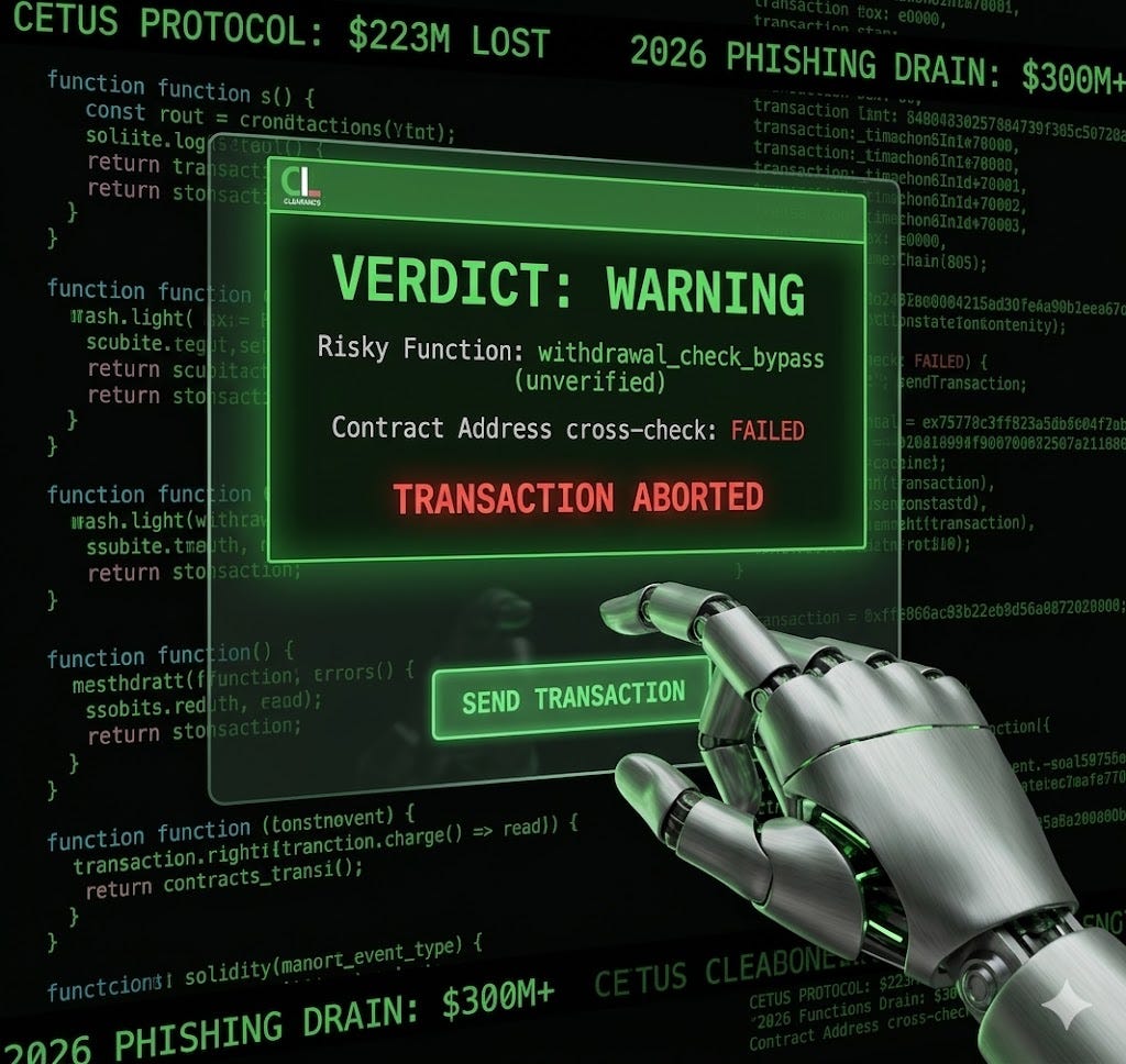 Your AI agents send money. To which address?