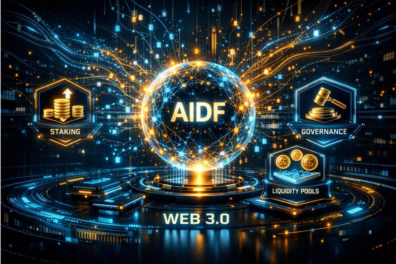 A AIDF está redefinindo o futuro das finanças descentralizadas.