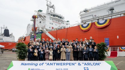 Alternative Kraftstoffe: Hyundai stellt erste mit Ammoniak betriebene Frachter vor