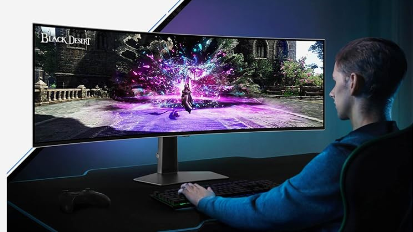Amazon slashed $700 off the 49-inch Samsung Odyssey OLED G9 curved gaming monitor