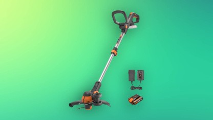 Anzeige: Akku-Rasentrimmer mit Zusatzfunktion für 59 Euro bei Amazon