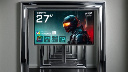 Anzeige: Gigabyte-QHD-OLED-Monitor mit 240 Hz nie günstiger