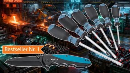 Anzeige: Hazet-Schraubendreher für 14, Klappmesser für keine 11 Euro