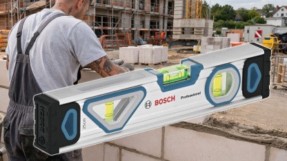Anzeige: Magnetische Bosch Pro Wasserwaage bei Amazon im Preisfall
