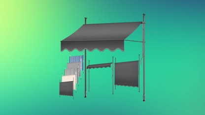 Anzeige: UV-beständige Klemmmarkise für unter 50 Euro bei Amazon