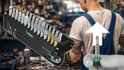 Anzeige: Wera-Bit-Set mit Spezialhalter bei Amazon billiger als sonst