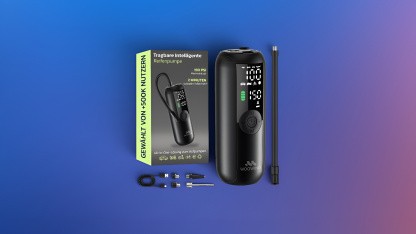 Anzeige: Woowind Akku-Luftpumpe zum Tiefstpreis für unter 30 Euro