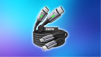 Anzeige: Zwei 240-W-USB-C-Kabel von Iniu für unter 5 Euro pro Stück