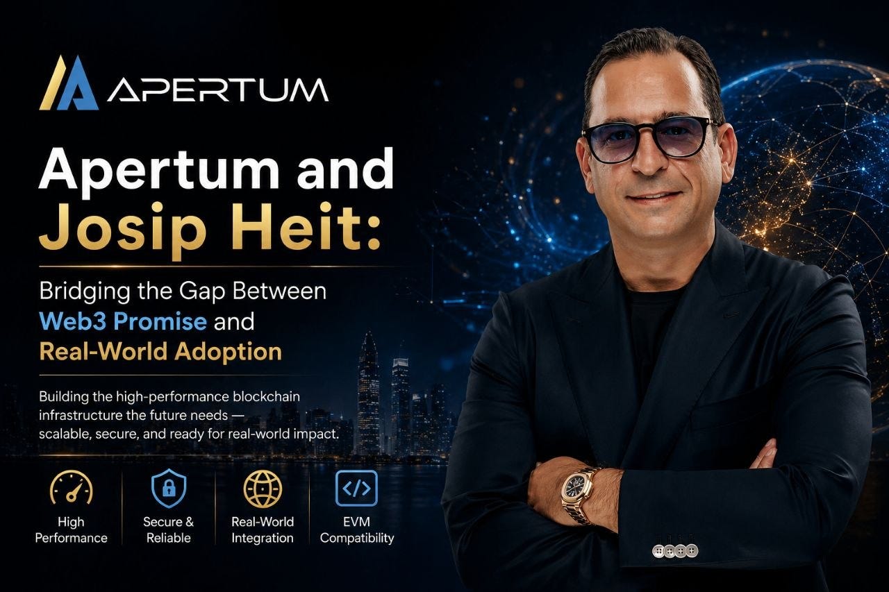 Apertum Explained: How Josip Heit is Bridging the Gap in Web3