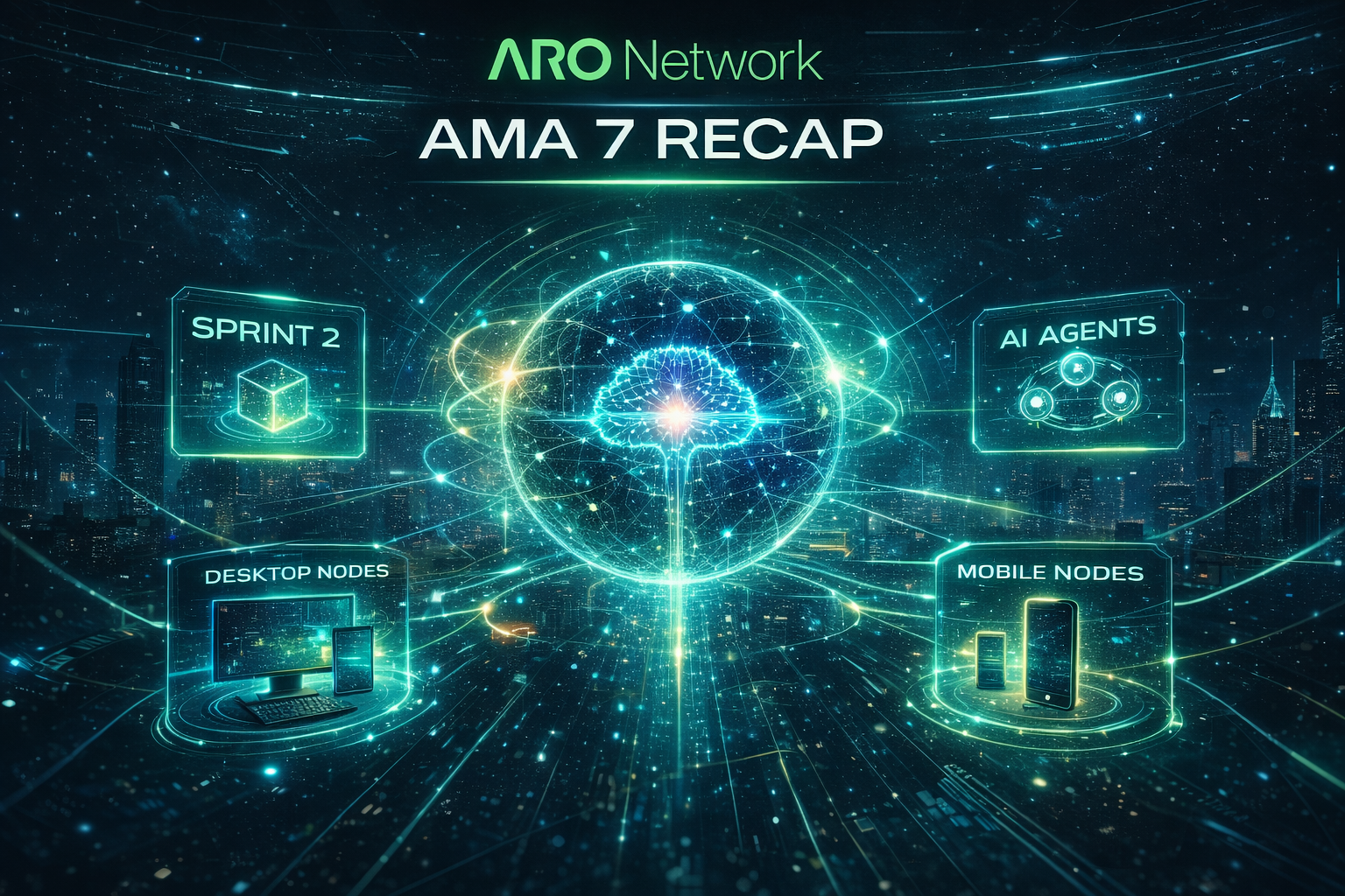 ARO Network AMA 7 — Sprint 2, AI Vision & Future Growth