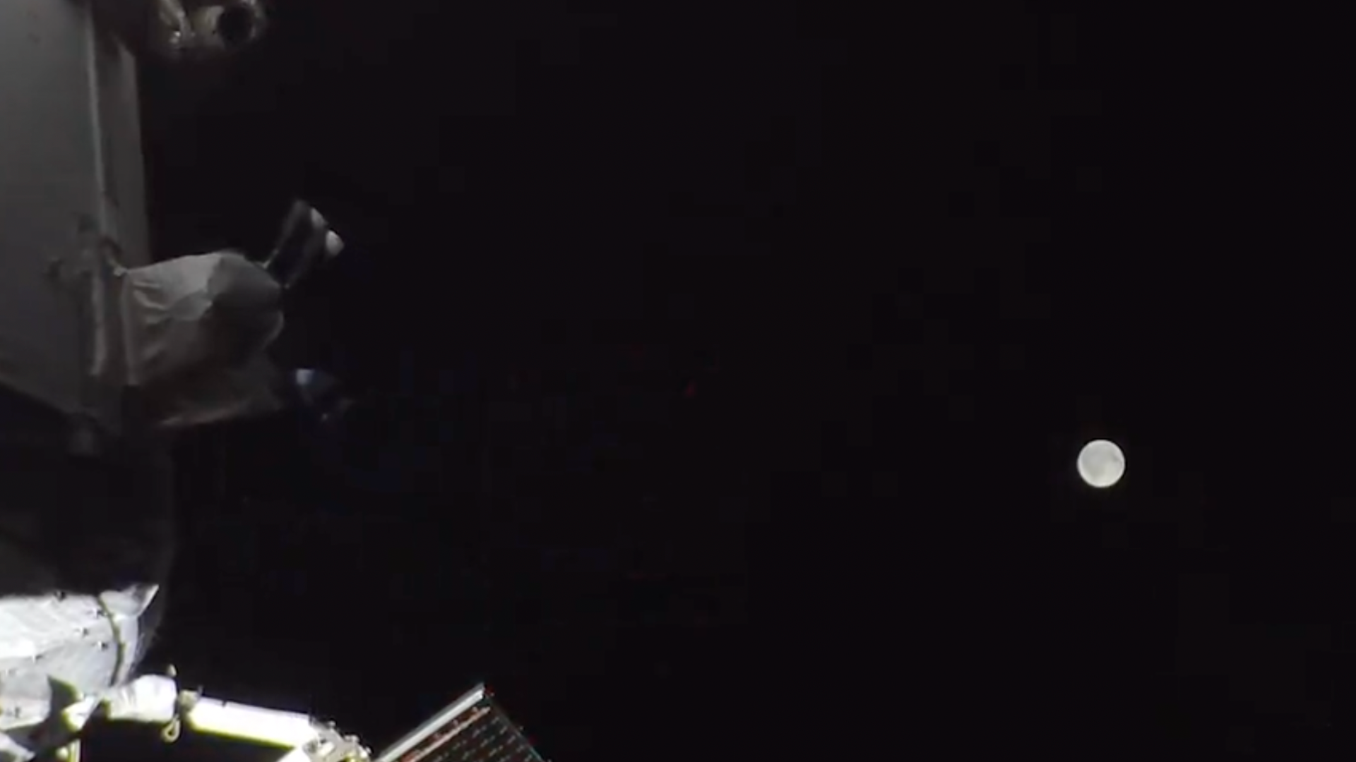 Artemis astronauts glimpse lunar canyon as mission nears gravity handoff