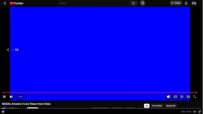 Artemis II: Outlook macht auf dem Weg zum Mond schlapp