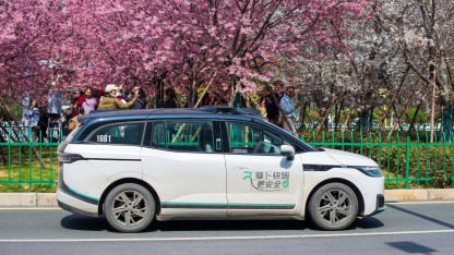 Baidu: Chinesische Robotaxis bleiben mitten auf Straße stehen
