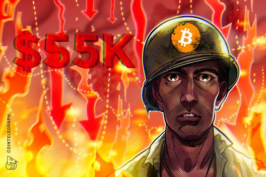 Bitcoin analysis sees $55K BTC price ‘iron bottom’ by December 2026