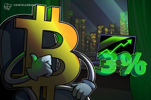 Bitcoin daily gains near 3% as stocks ignore US-Iran war threat, oil drops