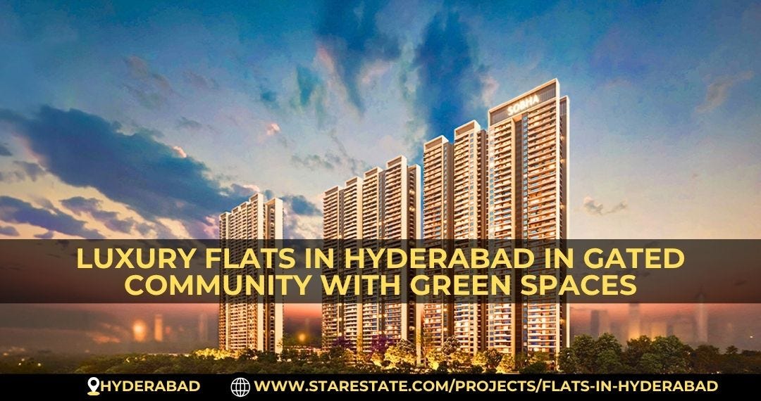 Book Luxury Flats In Hyderabad With Premium Lifestyle Amenities
