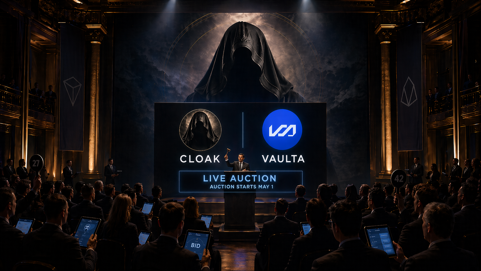 CLOAK comes to Vaulta on May 1