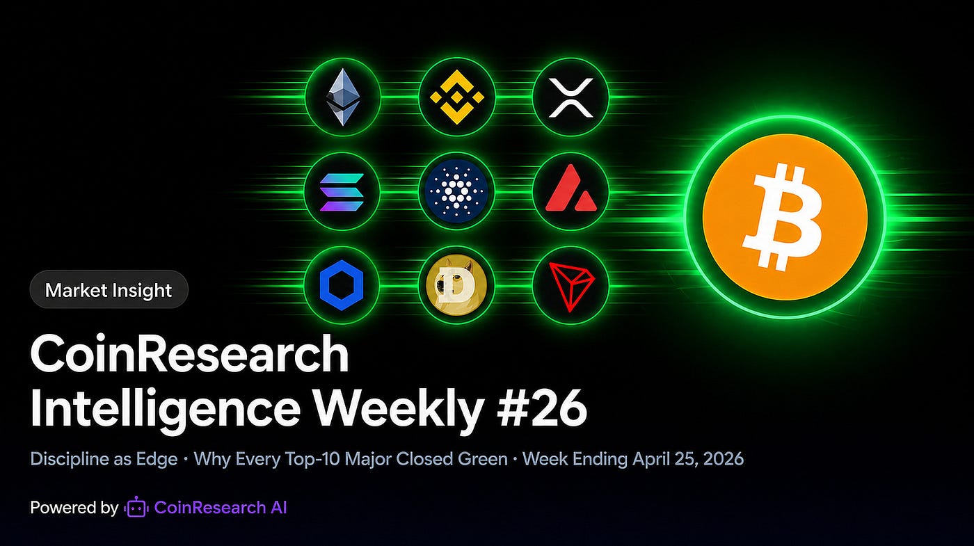CoinResearch Intelligence Weekly #26