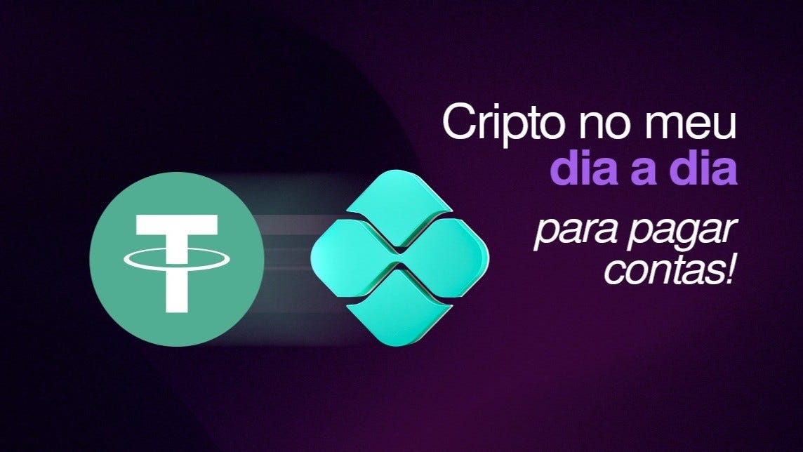 Como eu utilizo cripto no meu dia a dia para pagar contas