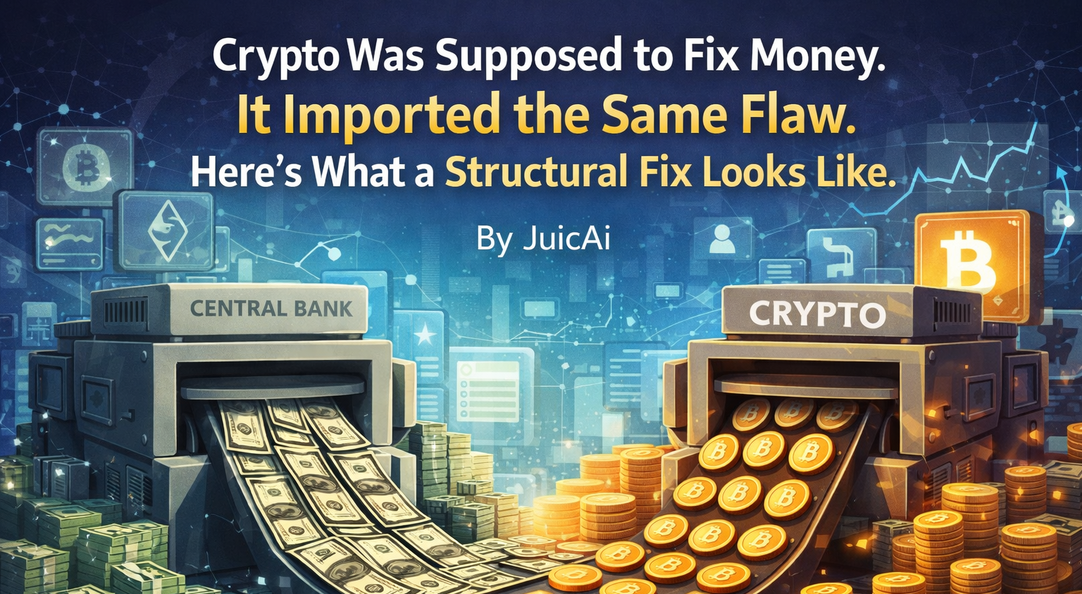 Crypto Was Supposed to Fix Money.