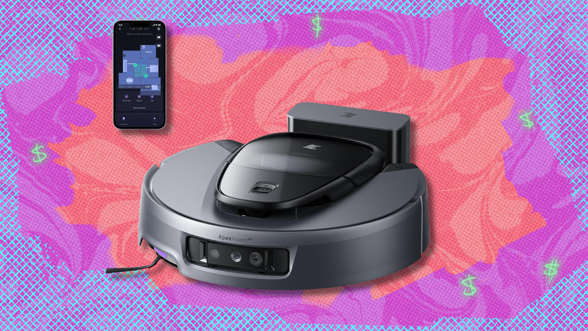 Cut your cleaning time in half with the 3i G10+ Robot Vacuum and Mop for its lowest price yet