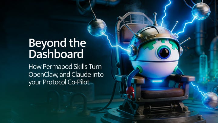 DeFi Interaction with Claude and OpenClaw on Permapod